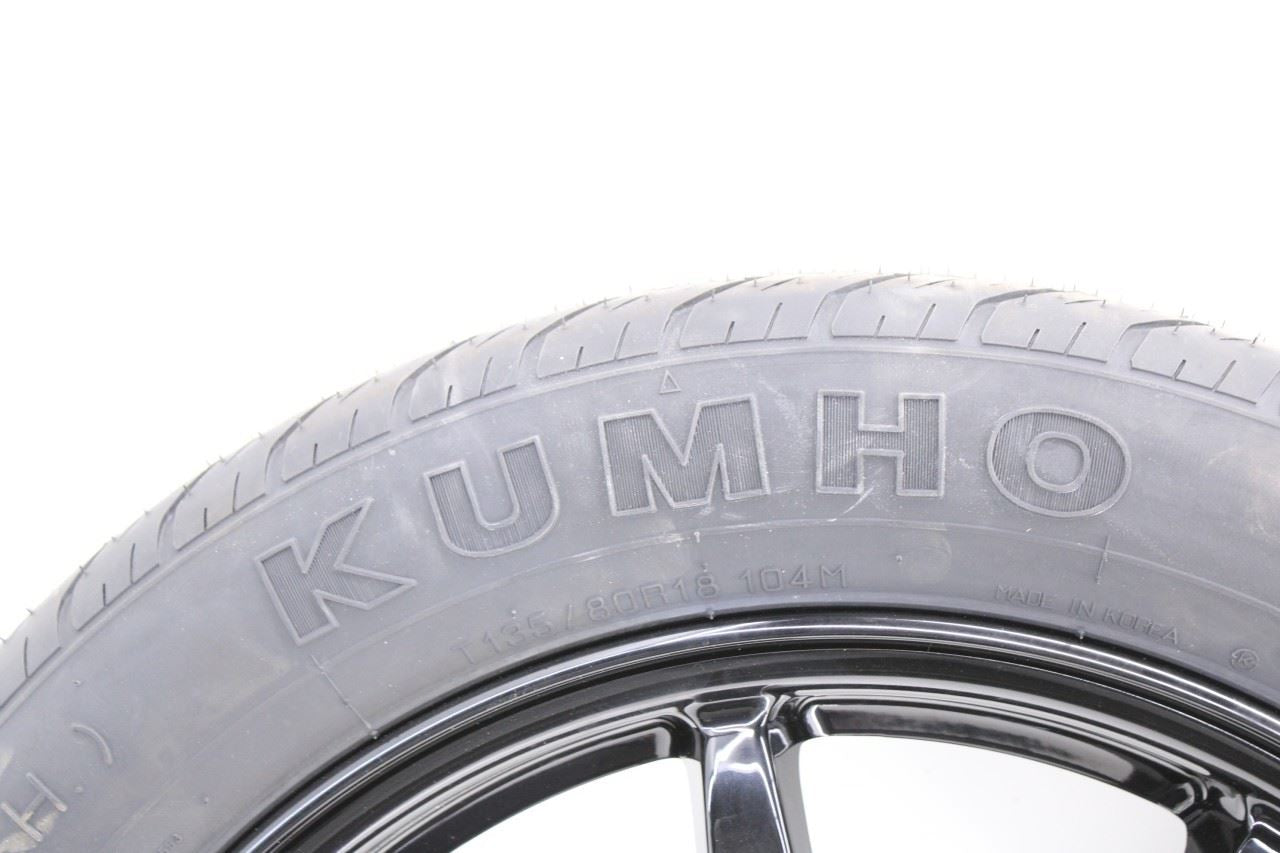 18-21 Kia Stinger GT2 AWD Spare Wheel Tire Kumho T135/80R18 104M 52910-2M902 OEM - Alshned Auto Parts