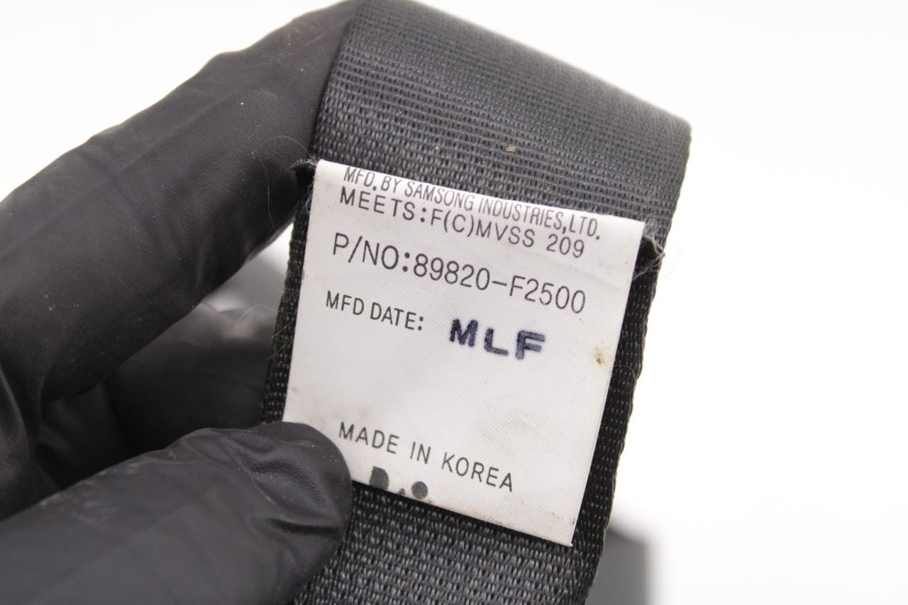 16-20 Hyundai Elantra Rear RH LH Side and Center 2nd Row Seat Belt Retractor Set - Alshned Auto Parts