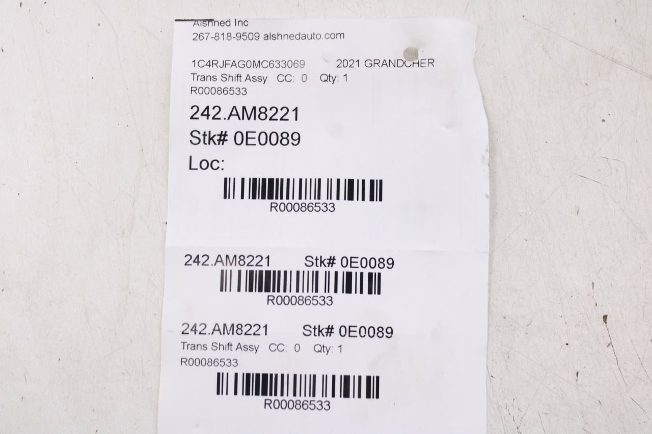 17-21 Jeep Grand Cherokee Transmission Shift Interlock Cable and Shift Cable10