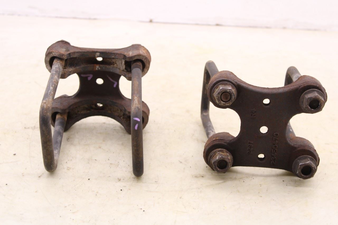 19-24 Chevrolet Silverado LT-L 4WD Rear Leaf Spring U Bolt Anchor Plate Set of 2 - Alshned Auto Parts