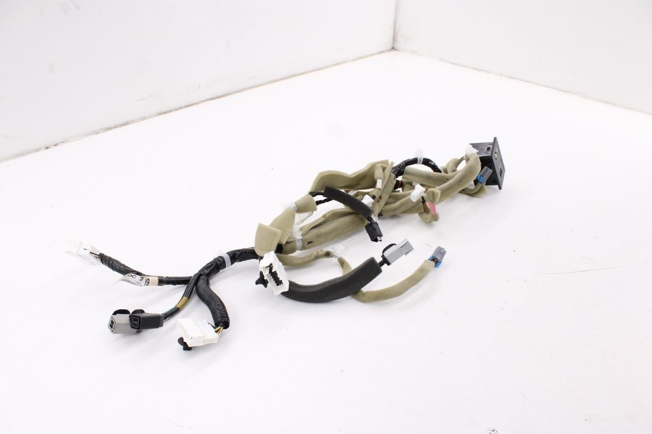 16-19 Infiniti QX60 AUX Jack USB Plug-in Map Reader w/ Console Box Wire Harness3