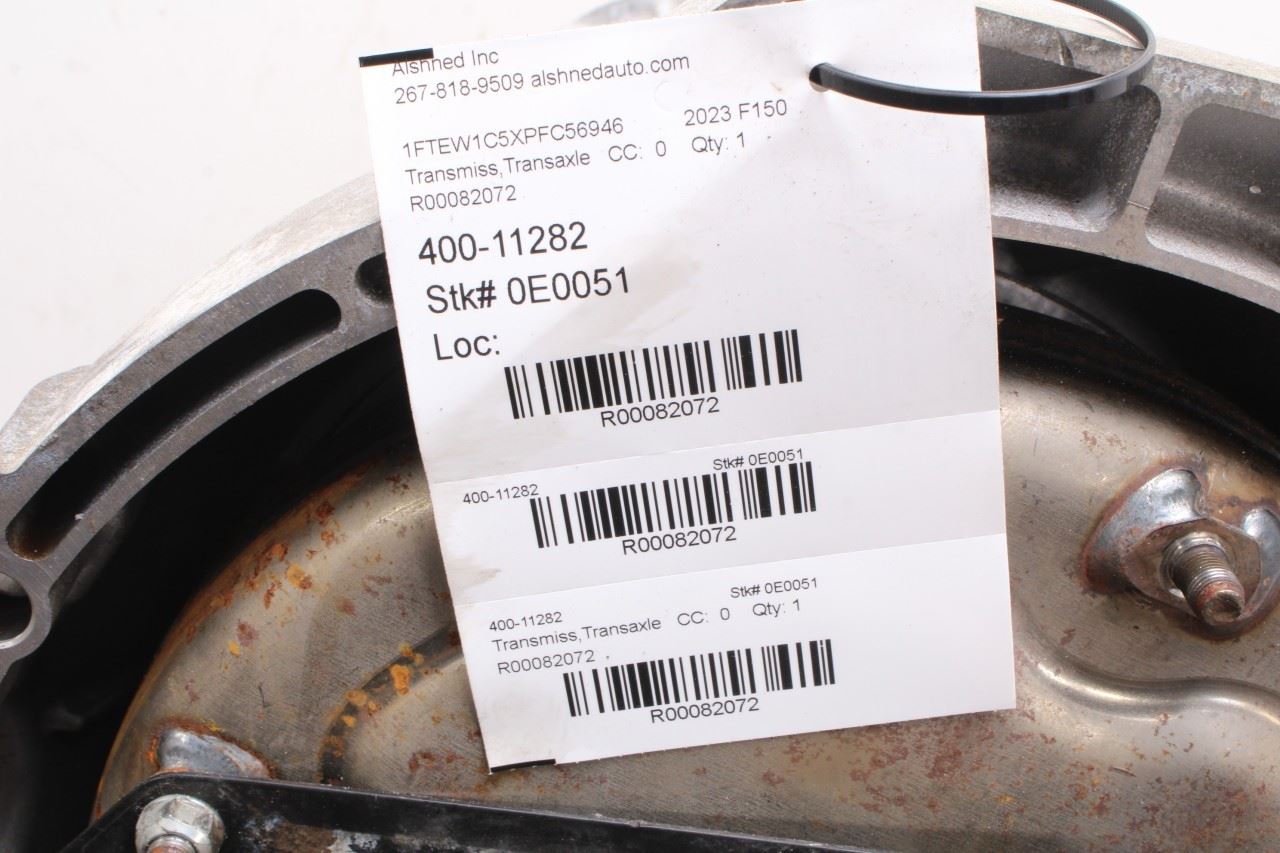 21-23 Ford F150 XLT Supercrew 5.0L 4x2 10-Spd Auto Transmission w/o Hybrid 109K11