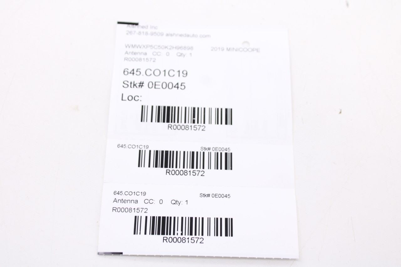 2013-2021 Mini Hardtop Cooper Roof Exterior Radio Antenna Base and Mast 878259213