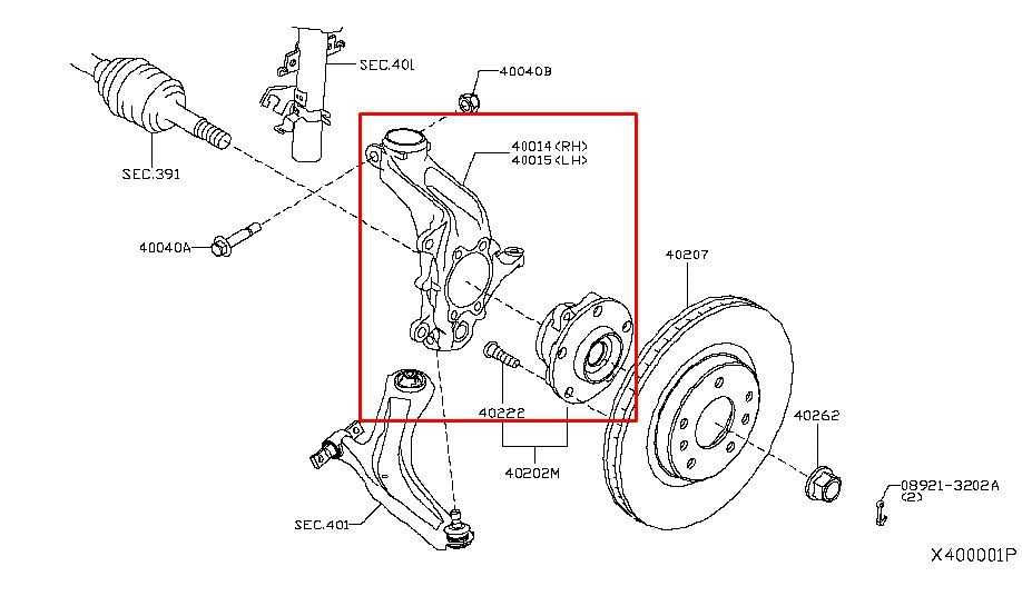 2019-2025 Infiniti QX50 ESSENTIAL Front Left Driver Side Spindle Knuckle Hub - Alshned Auto Parts