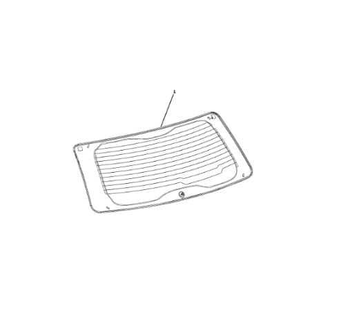 2011-2026 Dodge Durango SXT Rear Back Liftgate Window Glass 68033439AE OEM2