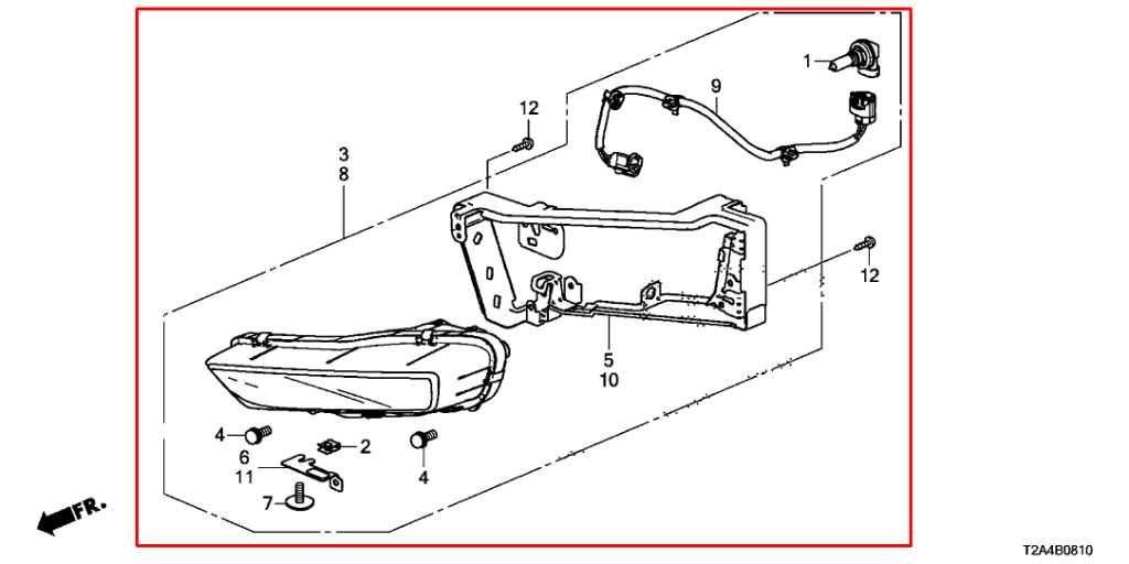 14-15 Honda Accord 2.4L Front Driver Left Side Fog Light Lamp 33950-T2A-A11 OEM1