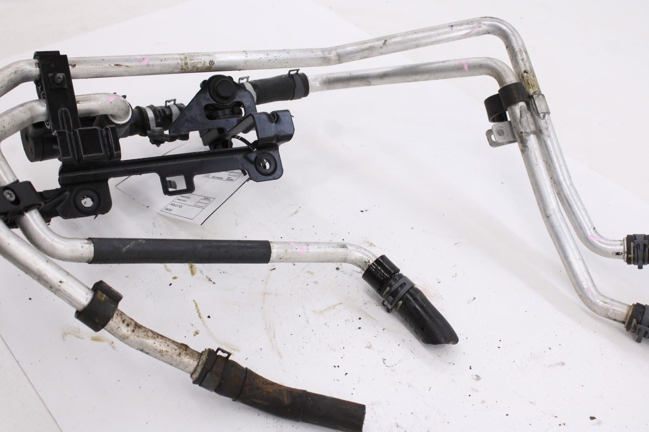 11-18 Porsche Cayenne S 4.8L AWD Engine Coolant Hose Tube Pipe Set w/ Water Pump7