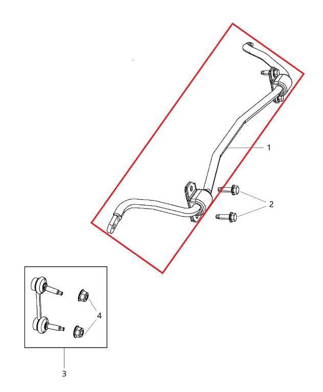 2011-2015 Dodge Durango SXT AWD Rear Stabilizer Sway Anti-Roll Bar 68184507AA - Alshned Auto Parts