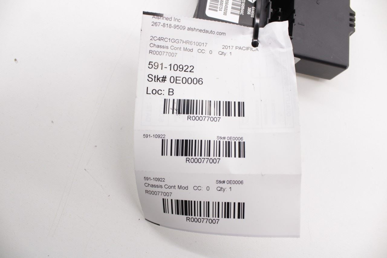 2017-2020 Chrysler Pacifica Limited Power Liftgate Control Module 68316094AC OEM - Alshned Auto Parts