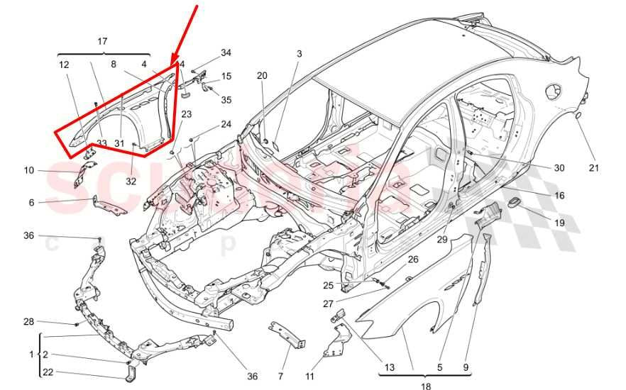 2014-21 Maserati Ghibli S Q4 Front Right Side Fender Panel 673002042 OEM *ReaD* - Alshned Auto Parts