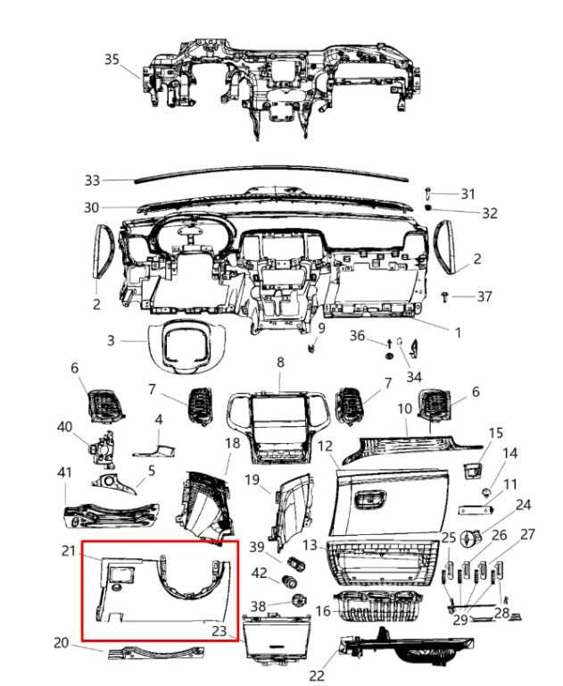 14-21 Jeep Grand Cherokee Overland Dash Left Side Panel Trim w/ Headlight Switch - Alshned Auto Parts