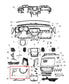 14-21 Jeep Grand Cherokee Overland Dash Left Side Panel Trim w/ Headlight Switch - Alshned Auto Parts