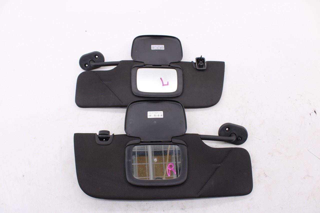 10-11 Ford Mustang Premium Conv V6 Front RH and LH Side Sun Visor Set w/ Mirror - Alshned Auto Parts