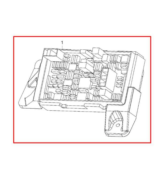 20-24 Ram 1500 Big Horn 5.7L Power Distribution Center 48V eTorque PDC Fuse Box1