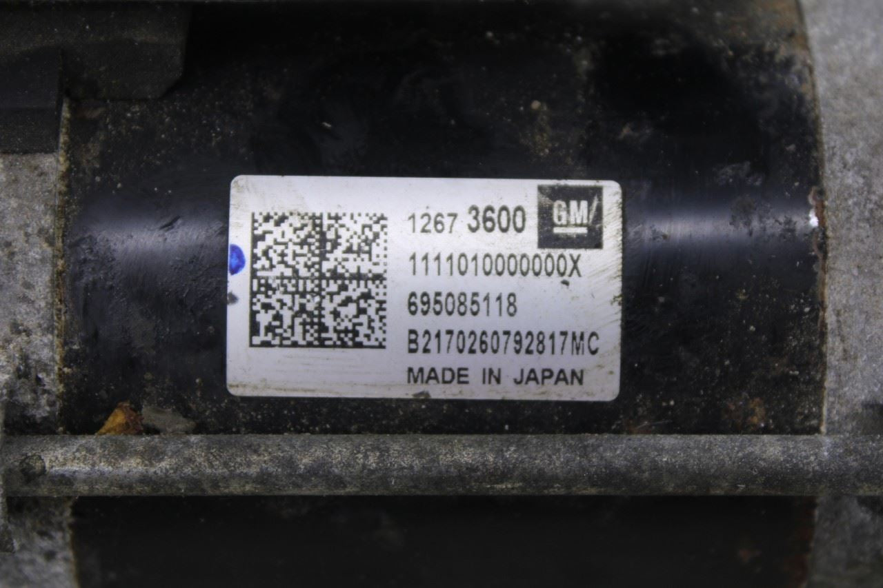 2018-2024 Chevrolet Equinox LT 1.5L Engine Starter Motor 12673600 OEM11