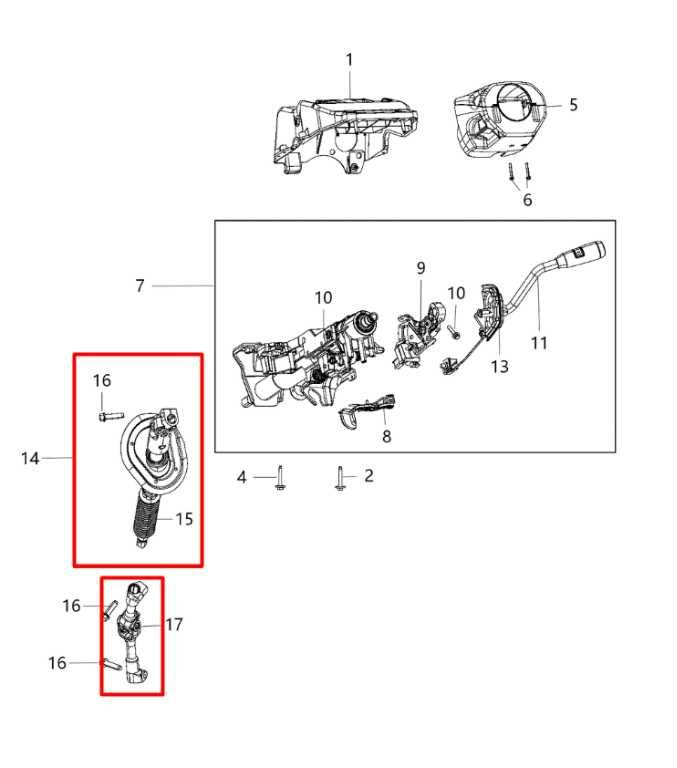 12-23 Ram 2500 Tradesman Crew Cab 6.4L Steering Column Intermediate Lower Shaft - Alshned Auto Parts