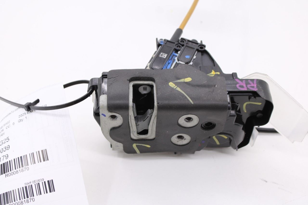 2025-2026 Ford Explorer Interceptor Rear Right Side Door Lock Latch Actuator2