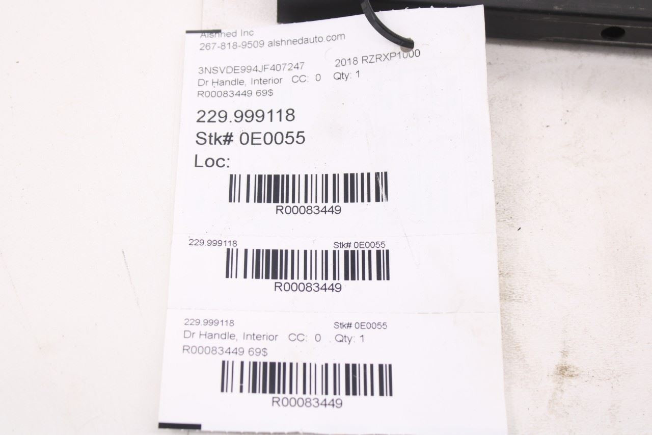 14-23 Polaris RZR XP 1000 1.0L Passenger Right Side Grab Bar Handle 2634200 OEM - Alshned Auto Parts