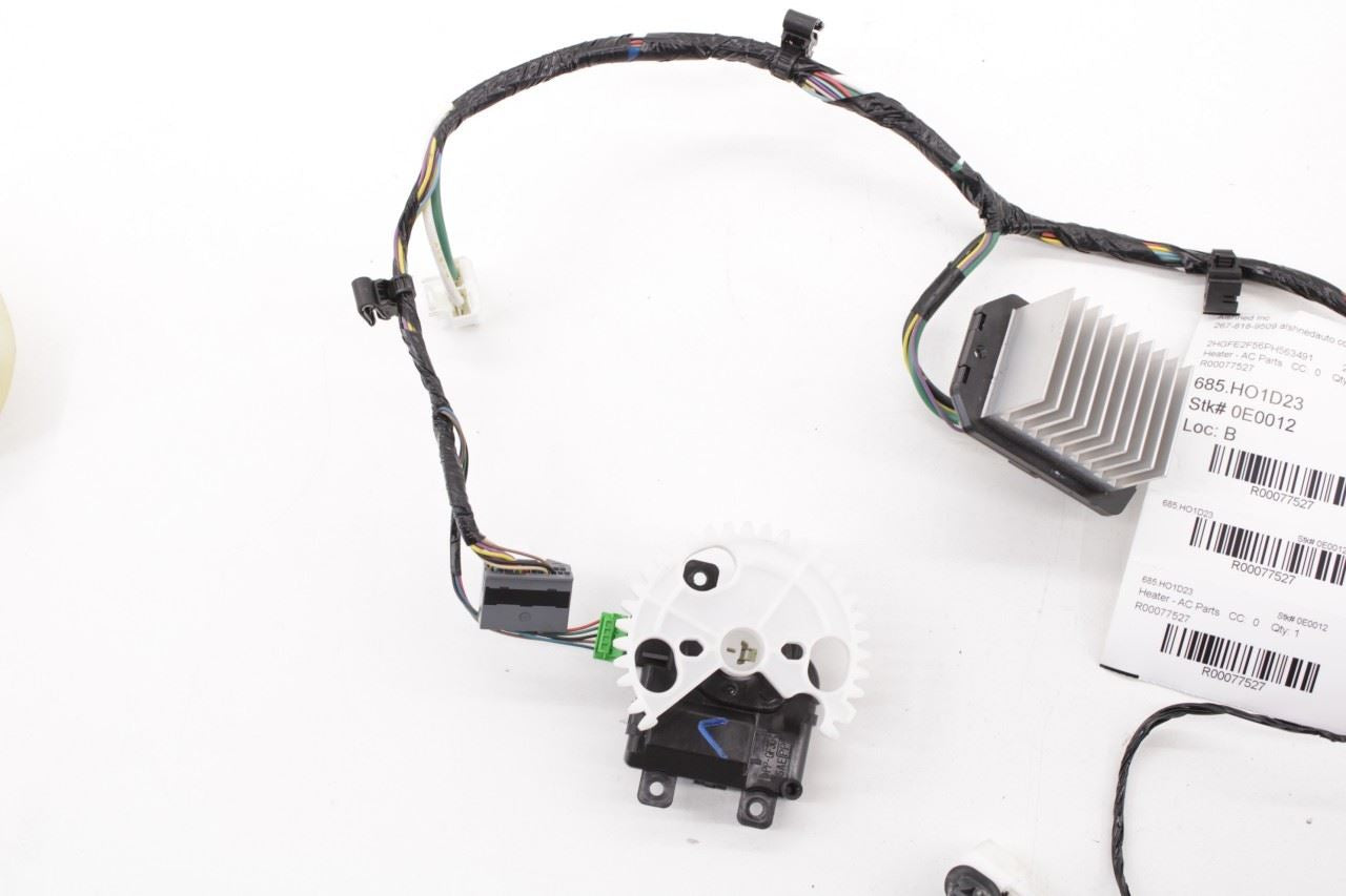 22-25 Honda Civic HVAC Blend Door Motor Set w/ Blower Resistor and Wire Harness - Alshned Auto Parts