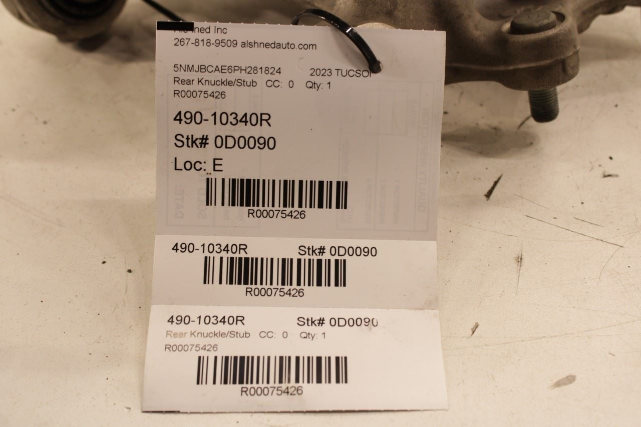 2022-2025 Hyundai Tucson SEL Rear Right Side Spindle Knuckle Hub 52711-N9200 OEM - Alshned Auto Parts