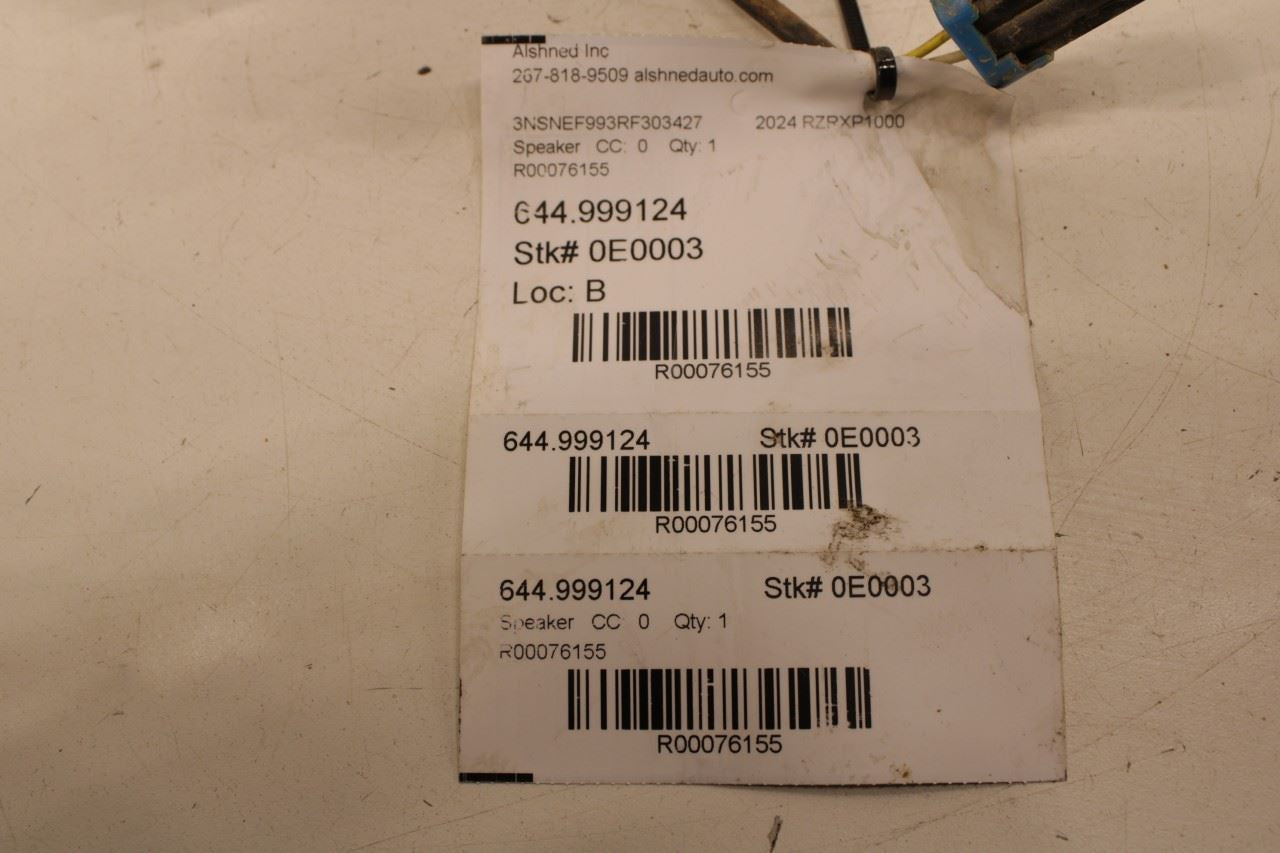 2024-2025 Polaris RZR XP 1000 Ultimate Front Right Side Encl Speaker Assembly - Alshned Auto Parts