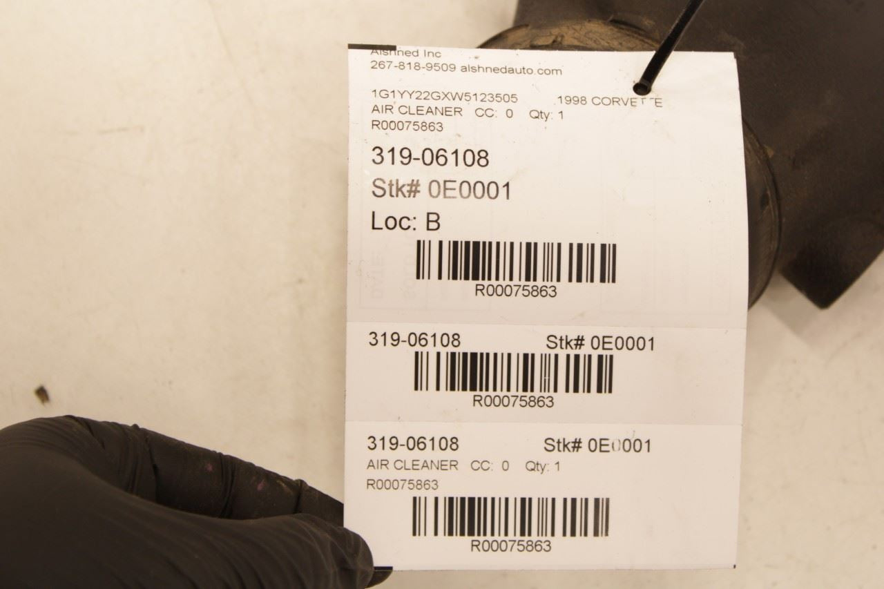 1997-2000 Chevrolet Corvette 5.7L Air Intake Cleaner Inlet Duct Tube w/ Sensor - Alshned Auto Parts