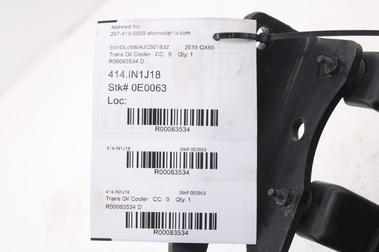 2016-2020 Infiniti QX60 3.5L AWD Automatic Transmission Oil Cooler 21606-9PF0A15