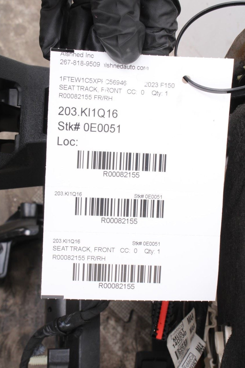 2021-25 Ford F150 XLT SuperCrew Front Right Side Seat Lower Track Frame Cushion7