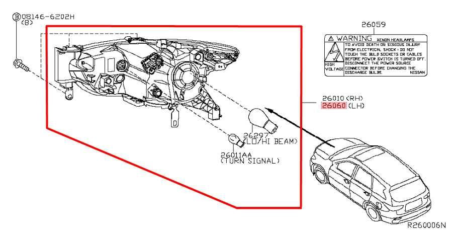 16-19 Infiniti QX60 Pure Front Driver Left Side LED Headlight Lamp *ReaD AS IS* - Alshned Auto Parts