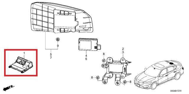 24-25 Acura Integra A-Spec Front Windshield Lane Assist Camera 8S100-3S5-AA2 OEM - Alshned Auto Parts