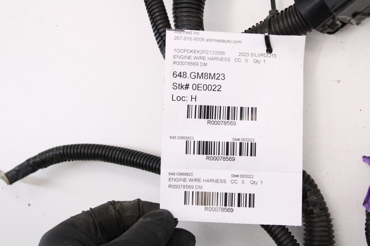 2023 Chevrolet Silverado LT-L 2.7L 4WD Engine Wire Harness 87851430 OEM *ReaD* - Alshned Auto Parts
