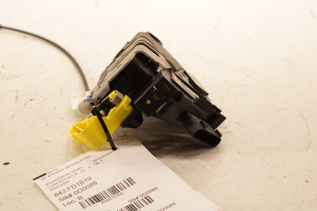 2018-2022 Ford Ecosport SE Front Left Door Lock Latch Actuator GN15-A219A65-DC - Alshned Auto Parts