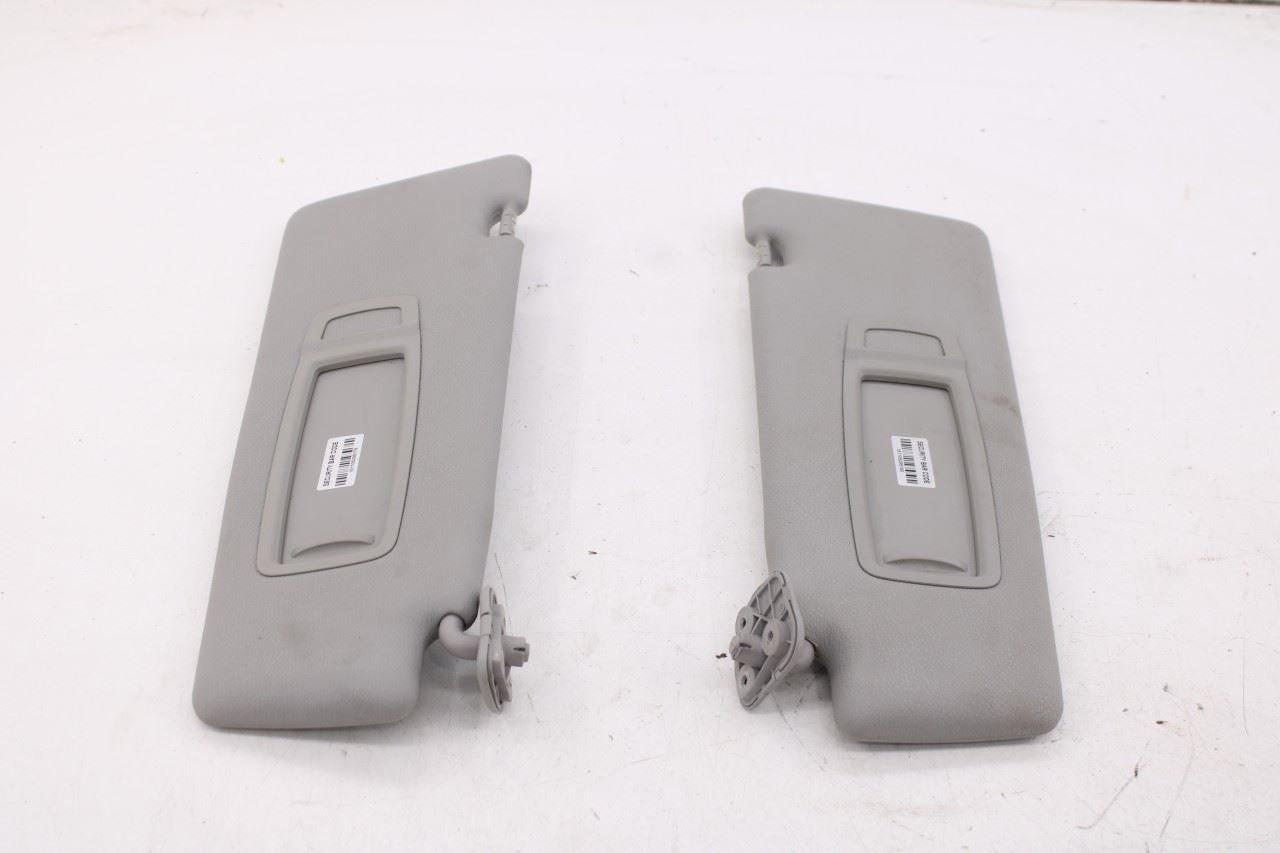2007-13 BMW X5 xDrive35i 3.0L Front Right and Left Side Sun Visor Set w/ Mirror6