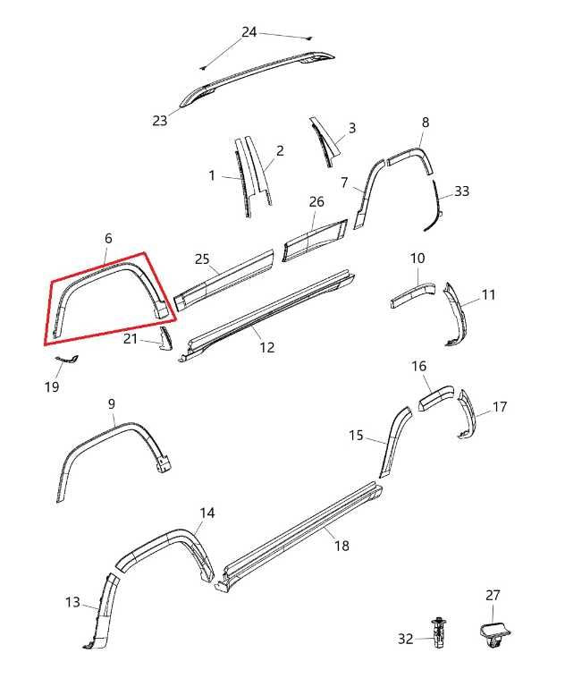 14-18 Jeep Cherokee Limited Front Left Fender Wheel Flare Trim 68210315AE *ReaD* - Alshned Auto Parts