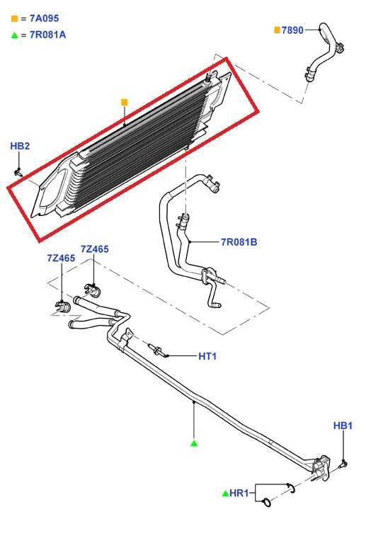 08-16 Ford F250 Lariat 6.2L 4x4 Auto Transmission Oil Cooler 9C3Z-7A095-A *ReaD - Alshned Auto Parts
