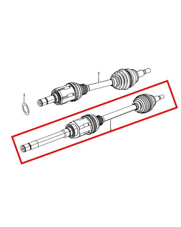 11-21 Jeep Grand Cherokee Limited 4WD Front Right Side CV Axle Drive Half Shaft1