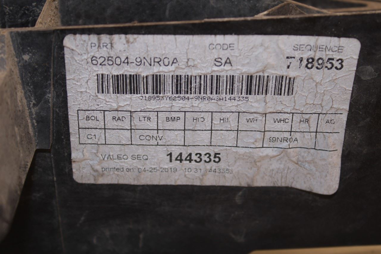 2014-2020 Infiniti QX60 Pure Radiator Core Support Assembly 625049NR0A *ReaD* - Alshned Auto Parts