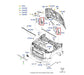 11-16 Ford F250 Lariat Front Right Passenger and Left Driver Side Hood Hinge Set - Alshned Auto Parts