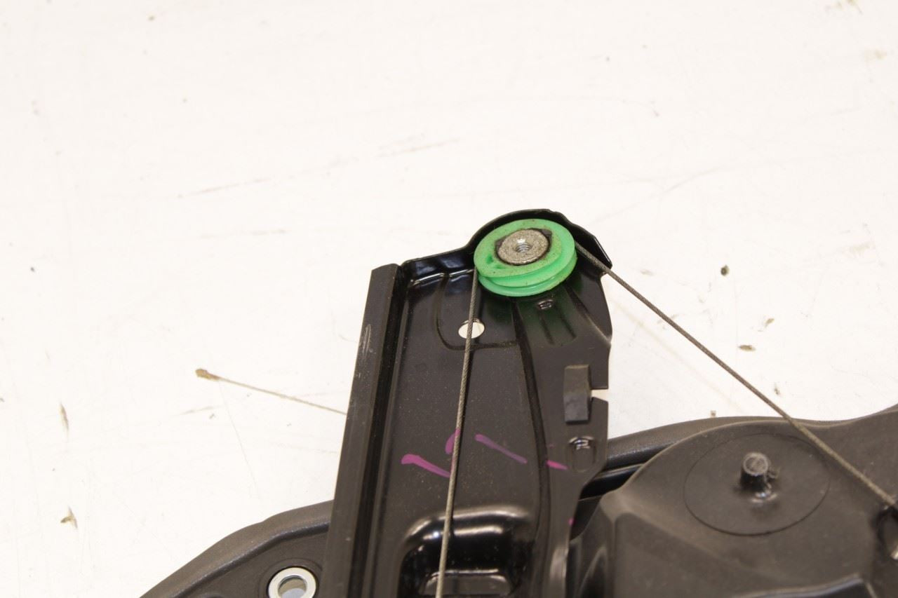 11-18 Porsche Cayenne Platinum Front Left Door Window Regulator w/ Carrier Plate - Alshned Auto Parts