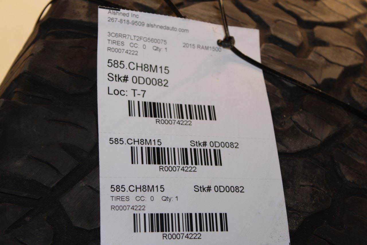 Tire BFGoodrich All-Terrain T/A LT275/60R20 119/116S Pair R74222 - Alshned Auto Parts