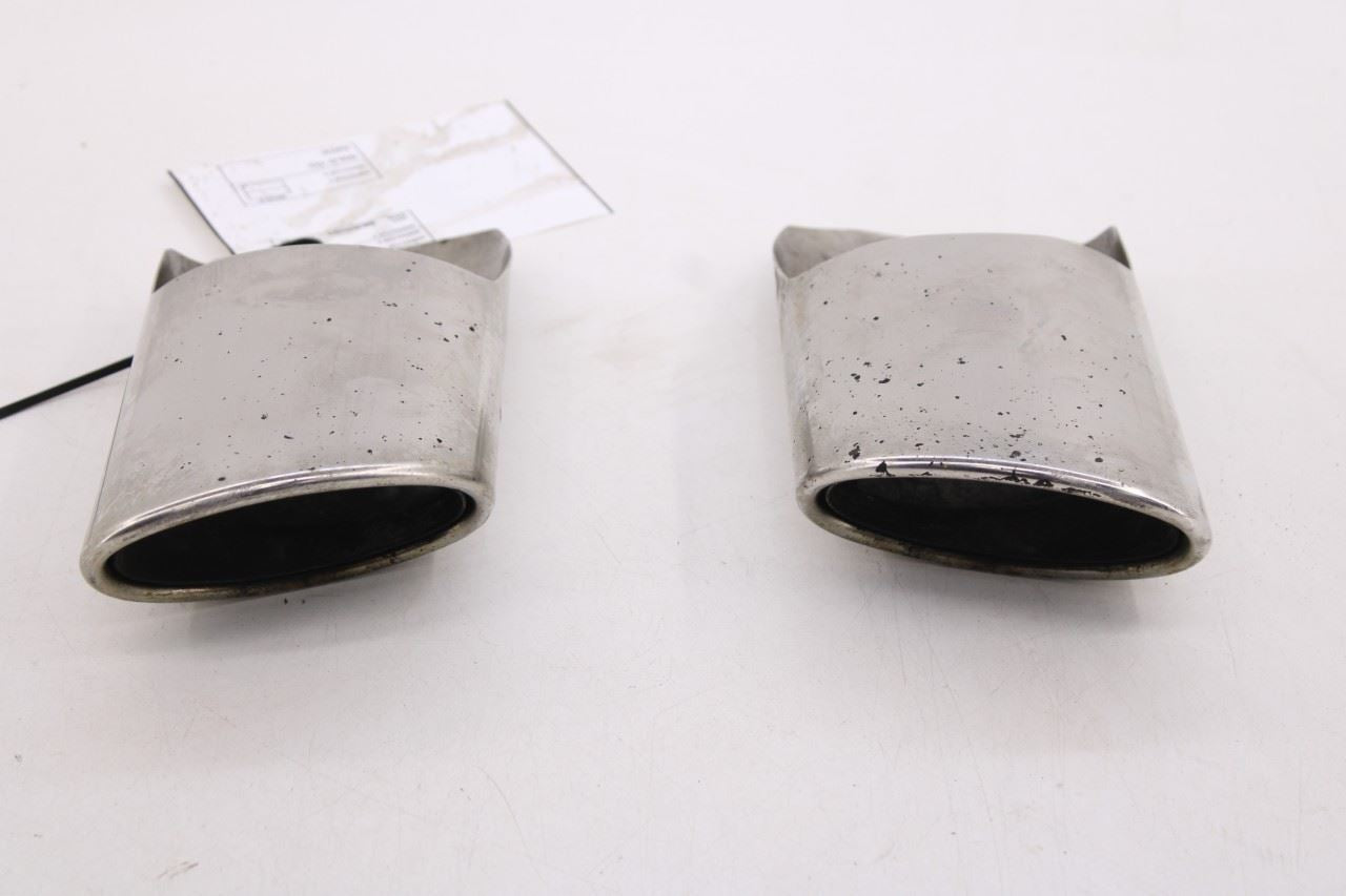 10-16 Mercedes-Benz E 350 Luxury 4Matic Rear Exhaust Muffler Tail Pipe Tip Set2