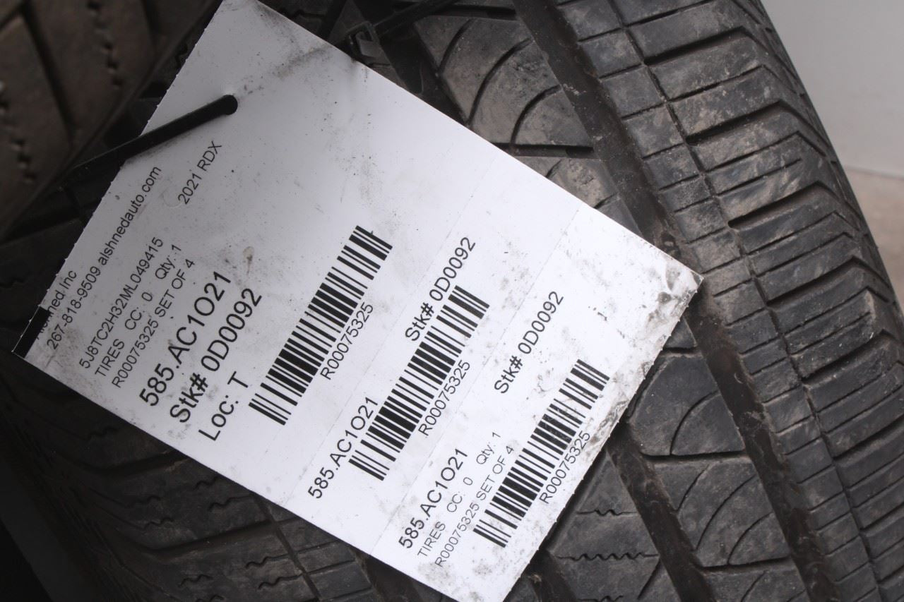 2024 Tire Continental CrossContact LX Sport 235/55R19 101H Set of 4 R75325 - Alshned Auto Parts