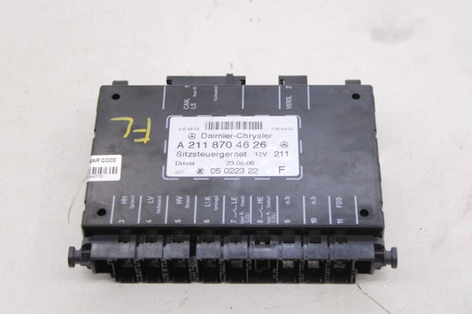 2006-2009 Mercedes-Benz CLK 350 Front Left Driver Side Power Seat Control Module - Alshned Auto Parts