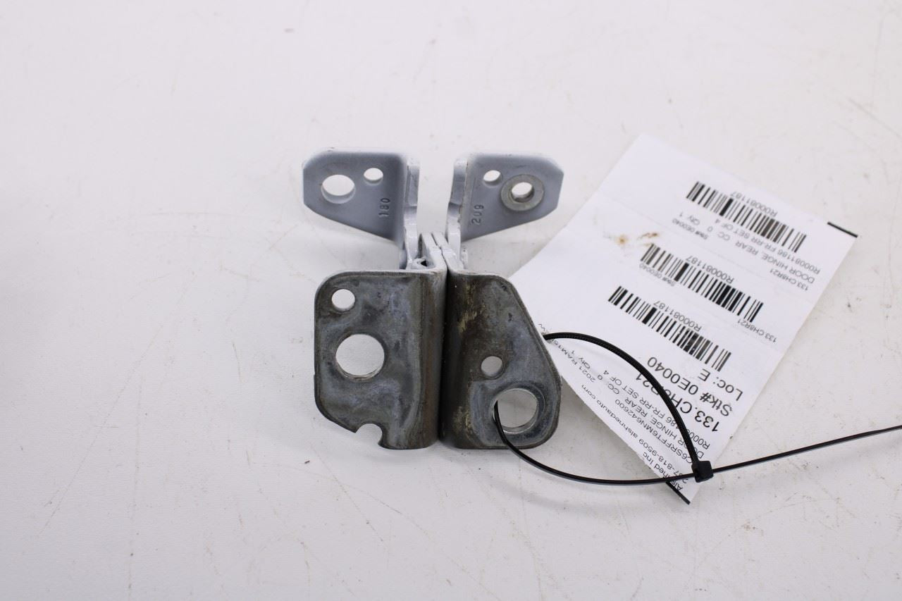 19-25 RAM 1500 Crew Cab Rear and Front Left Side Door Hinge Upper and Lower Set10