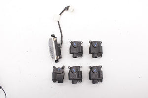 14-21 Jeep Grand Cherokee HVAC Blend Door Actuator Set 5 w Blower Motor Resistor