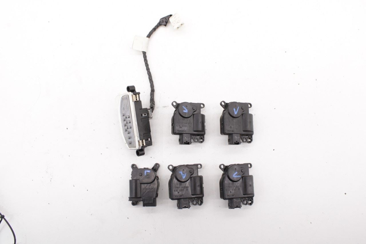 14-21 Jeep Grand Cherokee HVAC Blend Door Actuator Set 5 w Blower Motor Resistor - Alshned Auto Parts