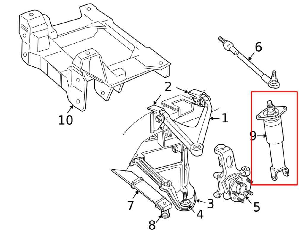1997-04 Chevrolet Corvette RWD Rear Suspension RH Left Shock Strut Absorber Set - Alshned Auto Parts