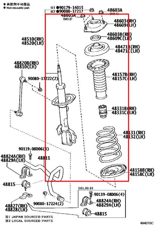 16-20 Toyota Sienna LE 3.5L FWD Front Driver LH Side Shock Strut Absorber *ReaD* - Alshned Auto Parts