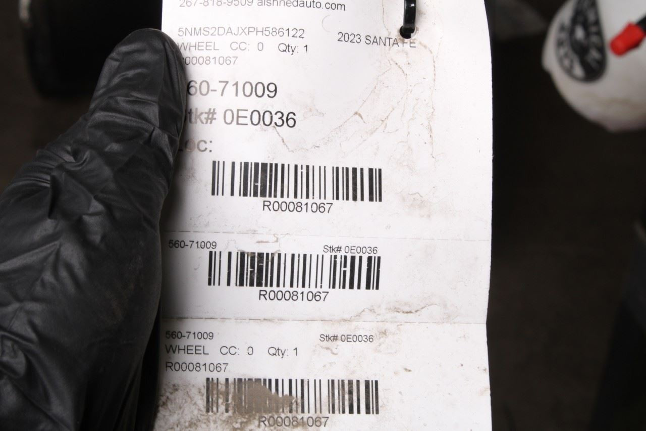 2021-2023 Hyundai Santa Fe SEL Aluminum Wheel R18x7.5J 5 Spoke 52910-S2610 OEM10