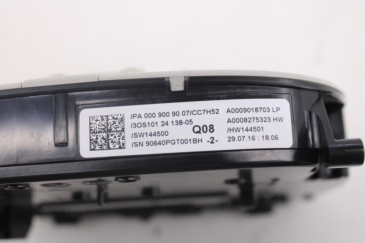 2015-2018 Mercedes-Benz C300 4Matic Inner Front Roof Overhead Console 000900900714